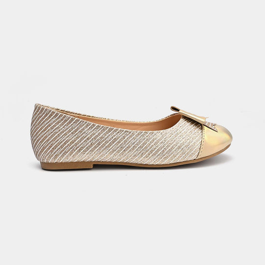 Girls Pumps ZP-066-Golden