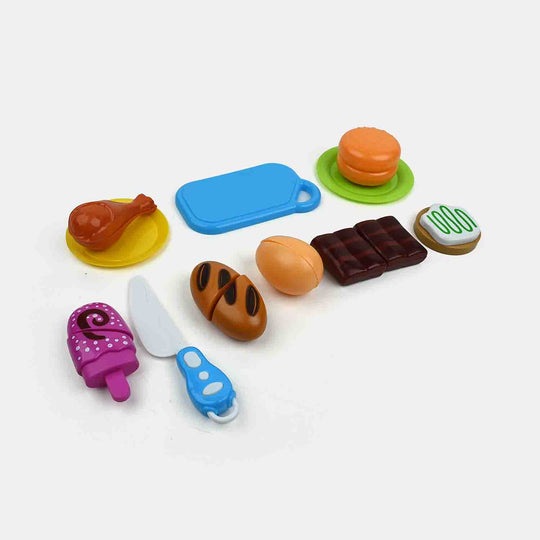 Food Cutting Play Set For Kids