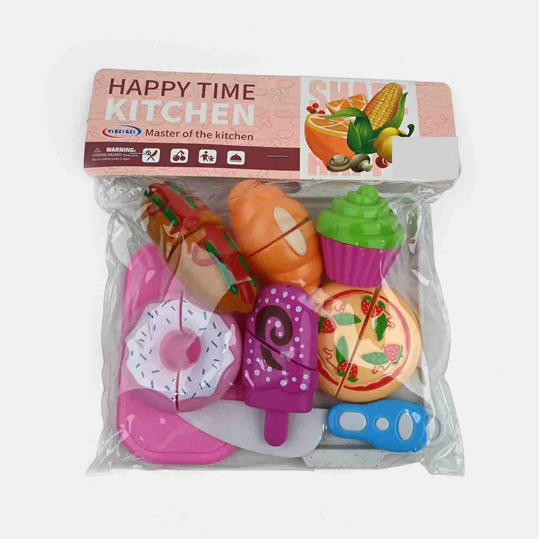 Food Cutting Play Set For Kids