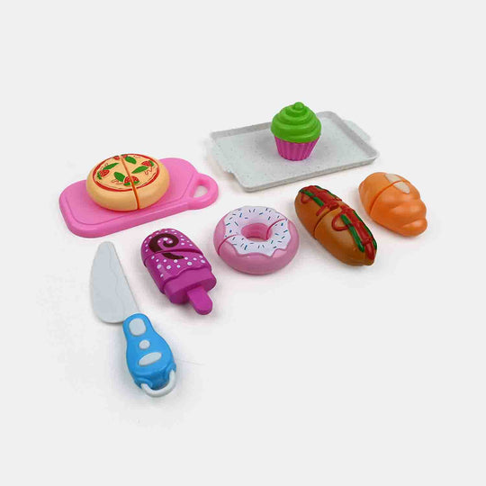 Food Cutting Play Set For Kids