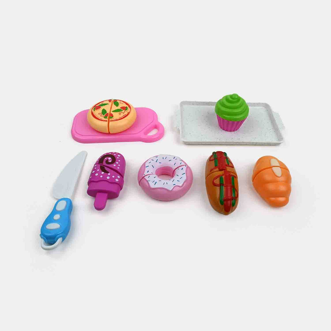 Food Cutting Play Set For Kids