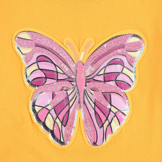 Girls Cotton Jersey T-Shirt H/S Live Every Moment
