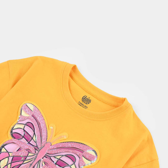 Girls Cotton Jersey T-Shirt H/S Live Every Moment