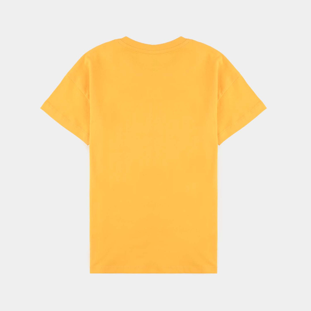 Girls Cotton Jersey T-Shirt H/S Live Every Moment