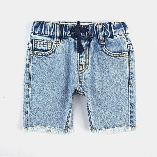 Infant Boys Denim rigid Short Basic-LT.Blue