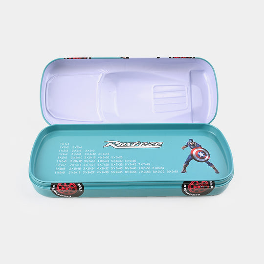 Stationary Pencil Box Metal for Kids