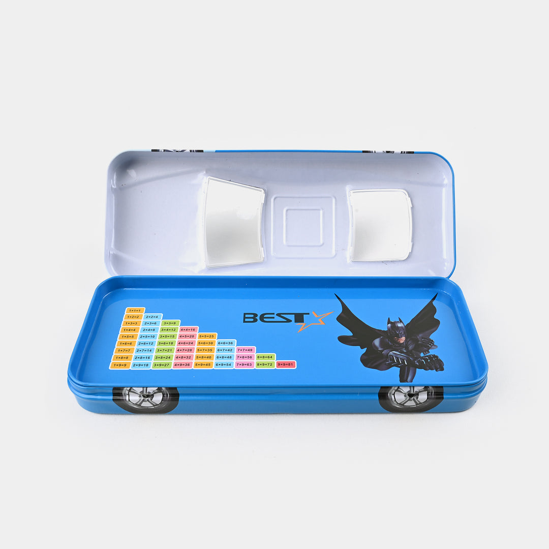 Stationary Pencil Box Metal for Kids