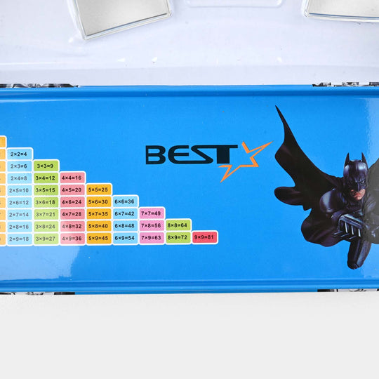 Stationary Pencil Box Metal for Kids