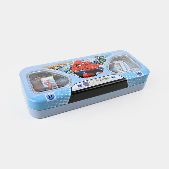 Stationary Pencil Box Metal for Kids