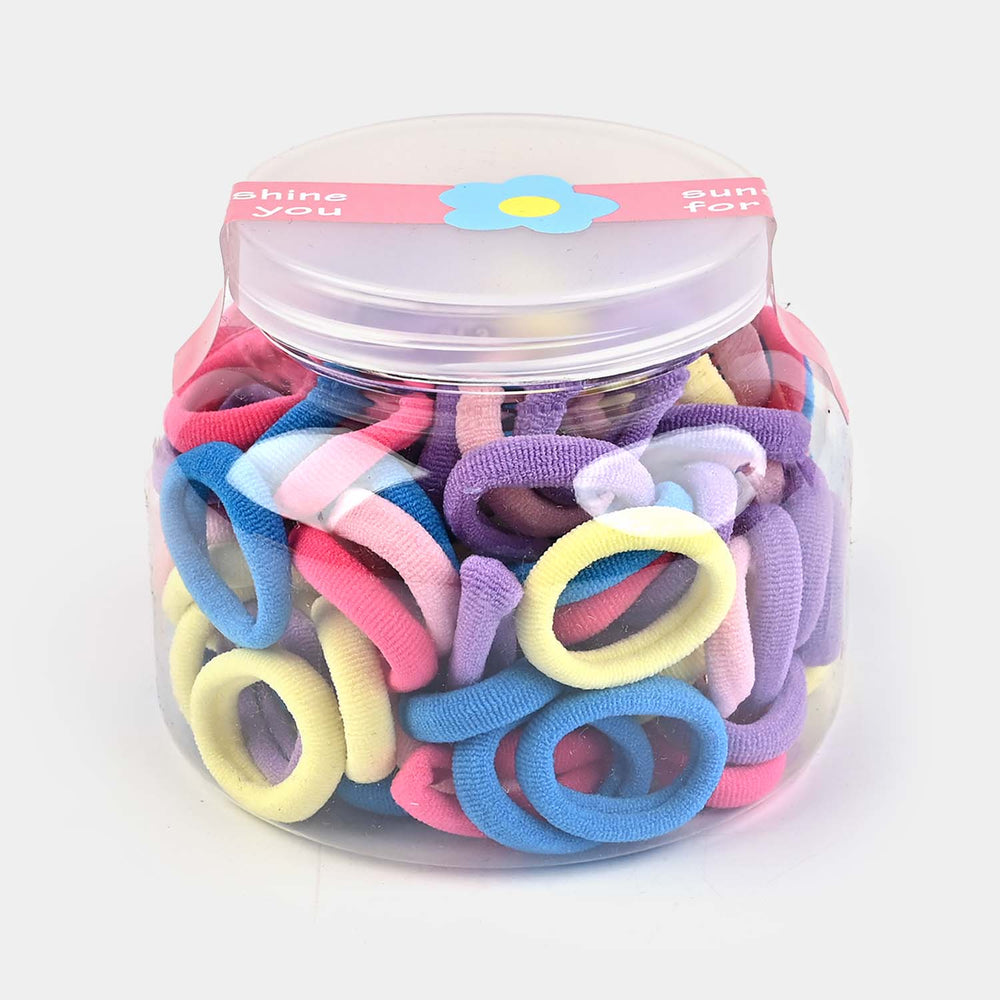 Girls Multicolor Pony/Hair Ties Box