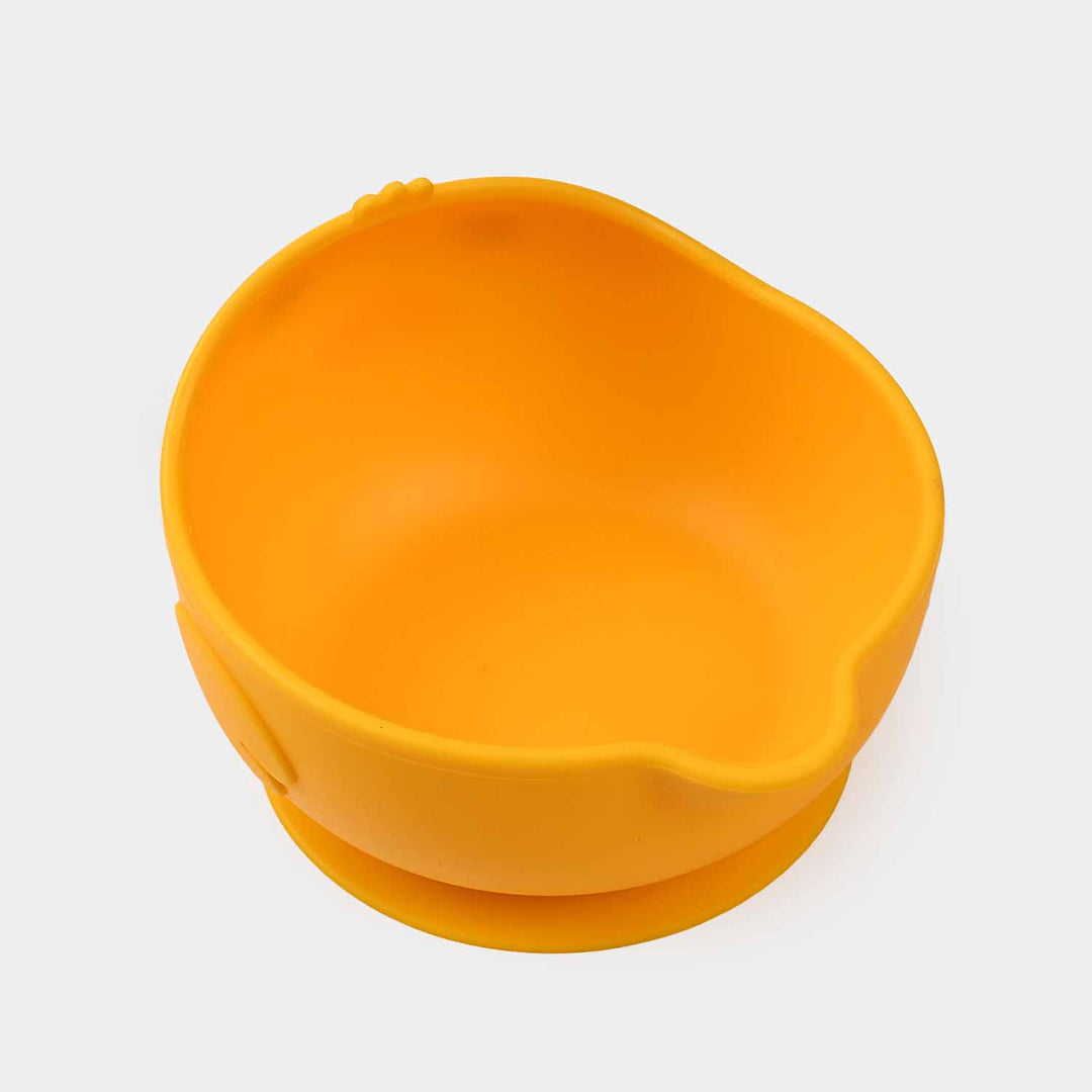 Silicone Feeding Bowl | Yellow