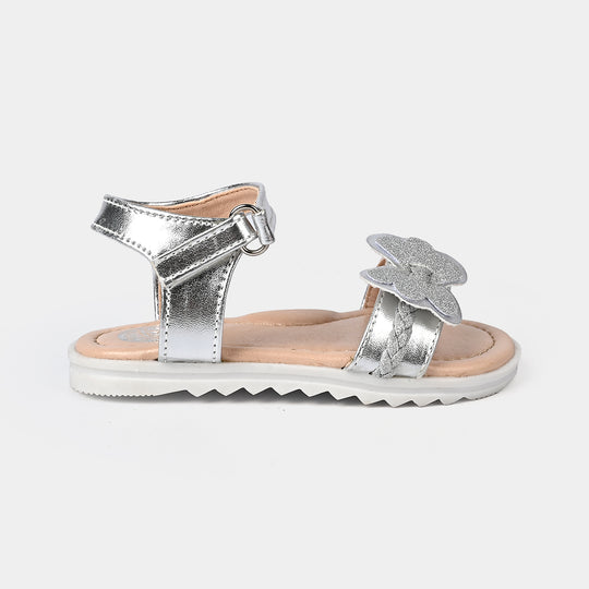 Girls Sandal 456-97-SILVER