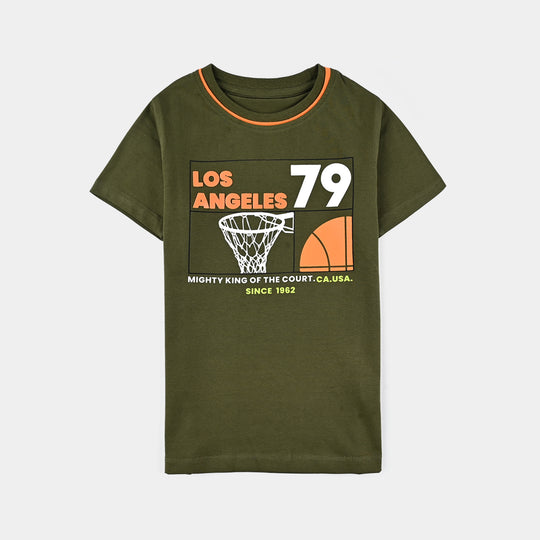 Boys Cotton Jersey T-Shirt H/S Los Angeles