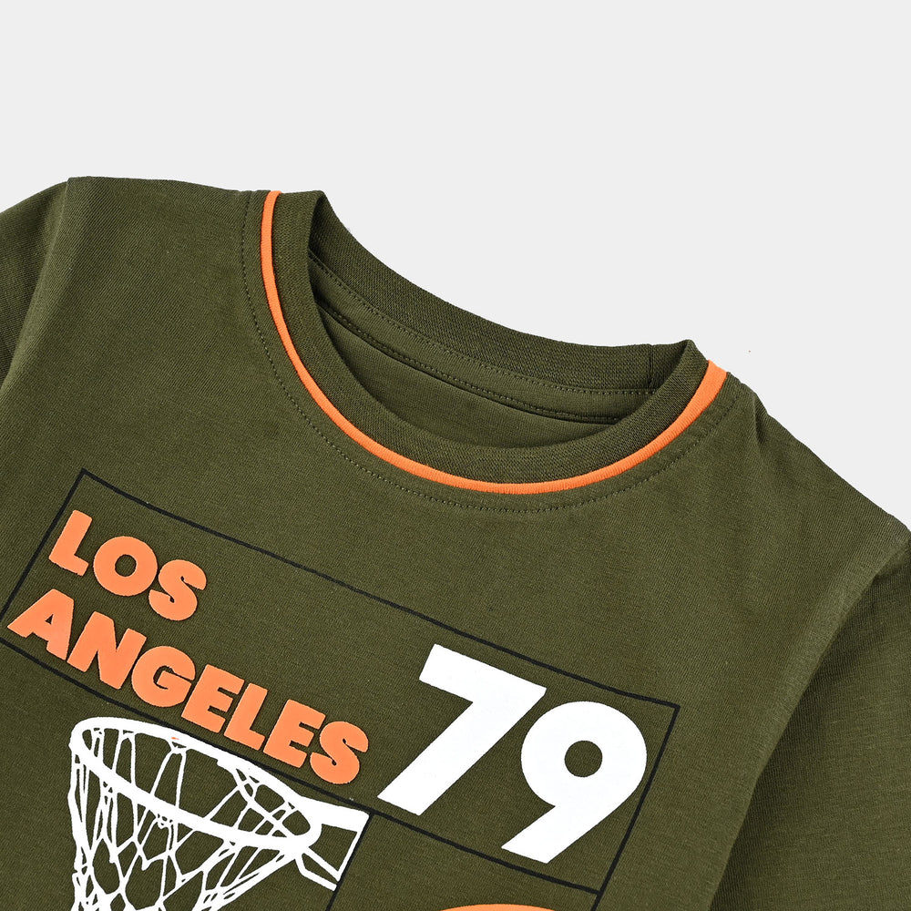 Boys Cotton Jersey T-Shirt H/S Los Angeles