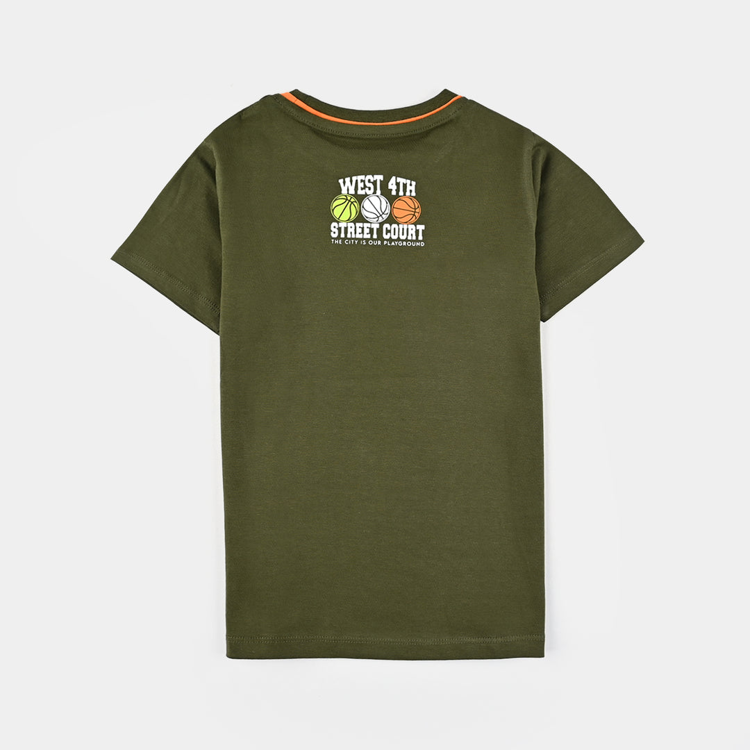 Boys Cotton Jersey T-Shirt H/S Los Angeles
