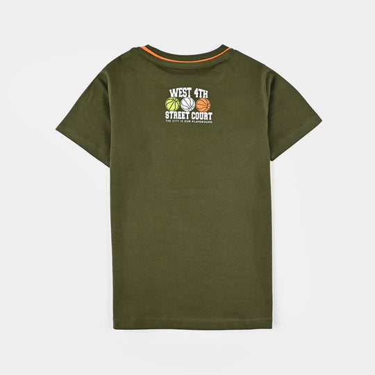Boys Cotton Jersey T-Shirt H/S Los Angeles