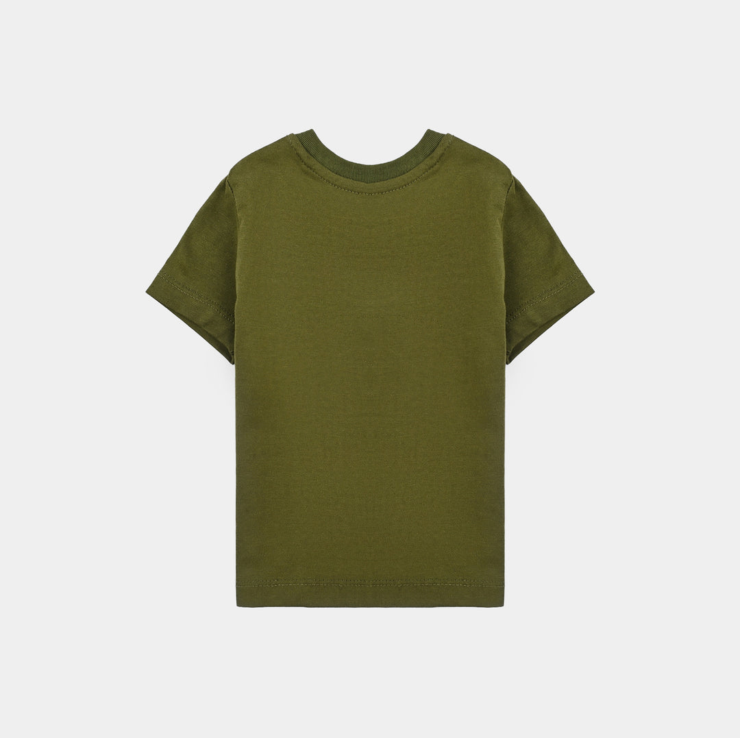Infant Boys Cotton Jersey T-Shirt Little Rider-Cypress
