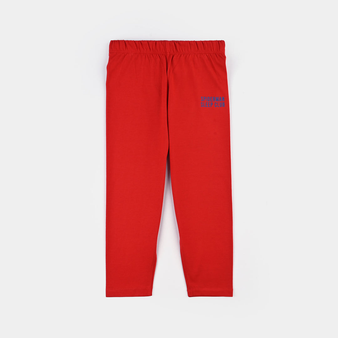 Boys Cotton NightWear Character-HR Red