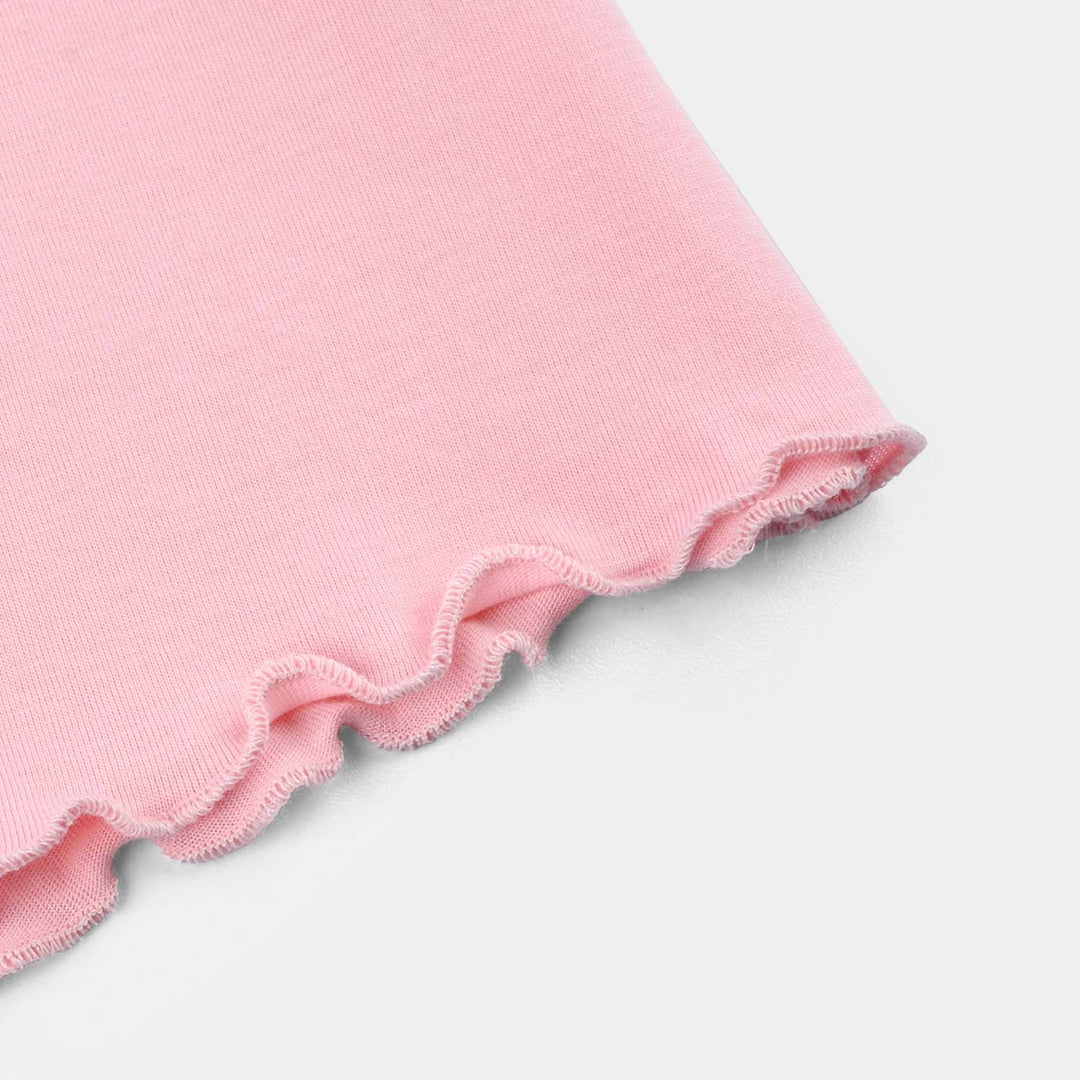 Infant Girls Cotton Jersey T-Shirt Ice Cream For Everyone-C.Pink