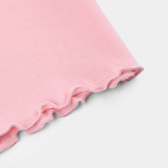 Infant Girls Cotton Jersey T-Shirt Ice Cream For Everyone-C.Pink