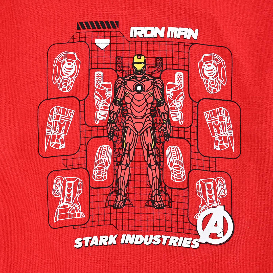 Boys Cotton Jersey T-Shirt H/S-HR.Red