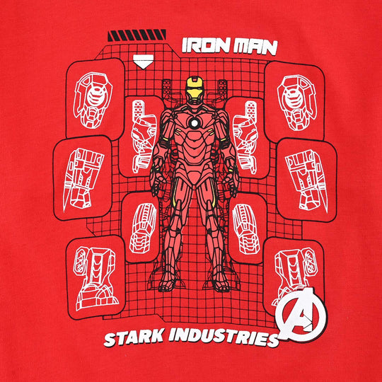 Boys Cotton Jersey T-Shirt H/S-HR.Red