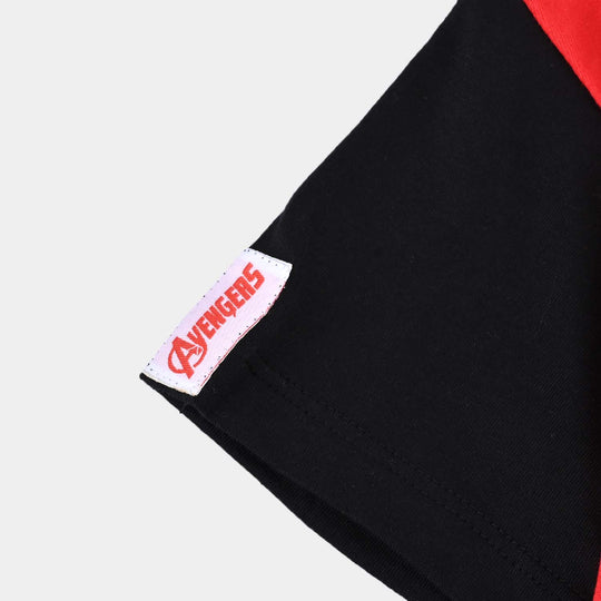 Boys Cotton Jersey T-Shirt H/S-HR.Red