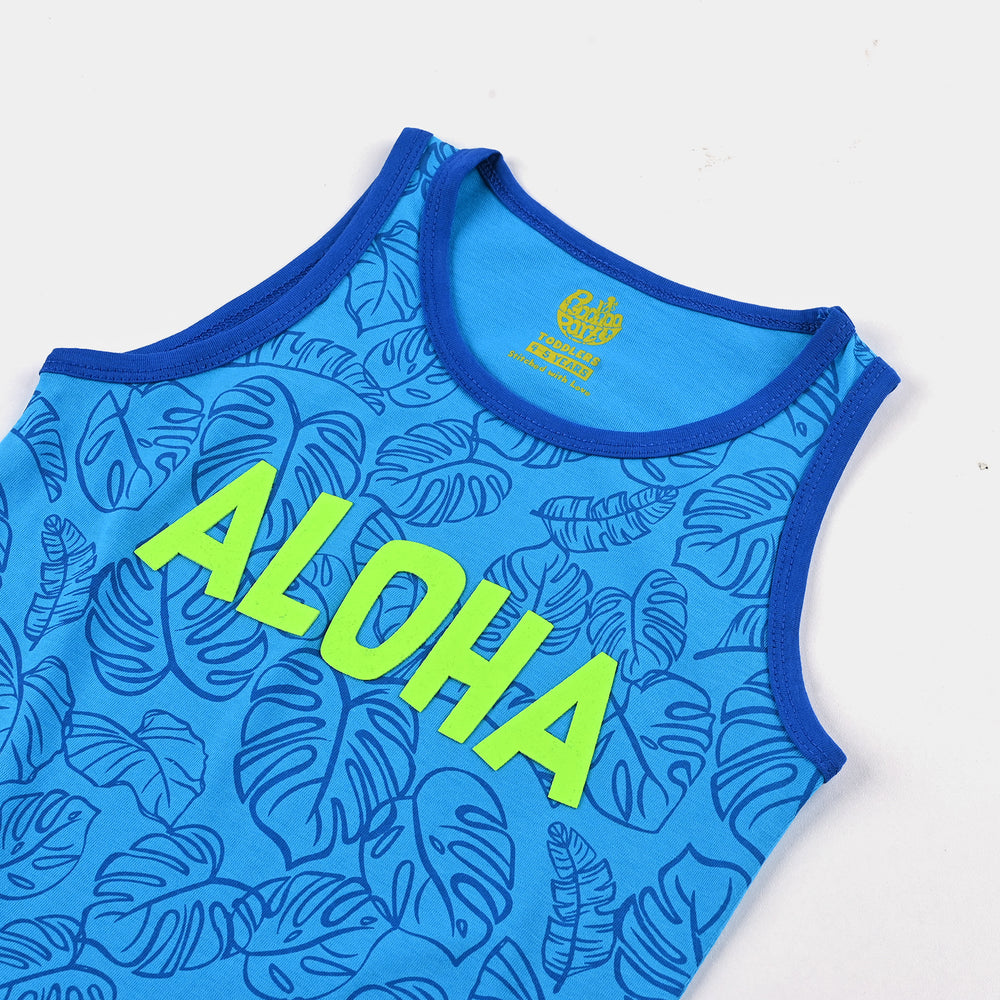 Boys Cotton Jersey Sando Aloha