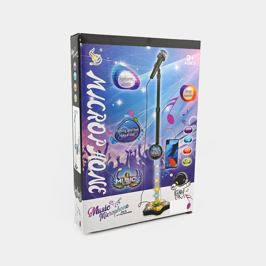 Microphone With Stand For Kids