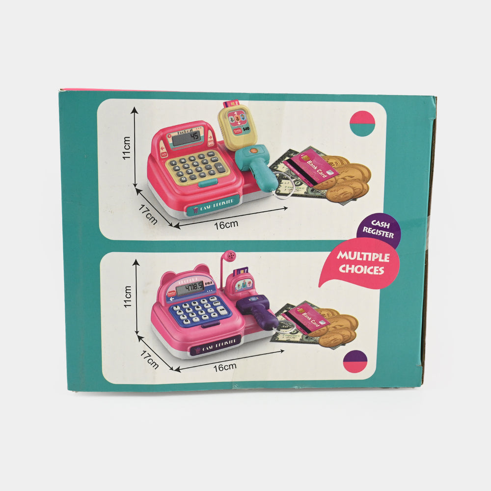 Kids Role Play Supermarket Cash Register Toy Play Set