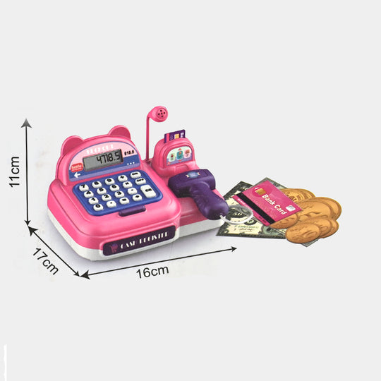 Kids Role Play Supermarket Cash Register Toy Play Set