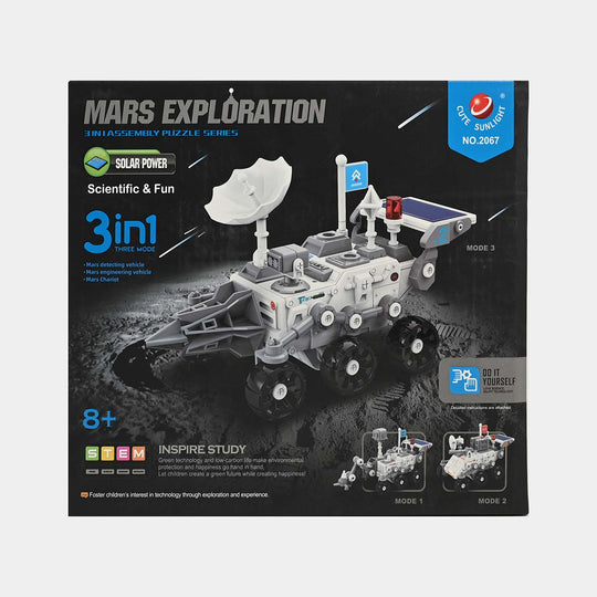 3 IN 1 Solar Mars Exploration For Kids