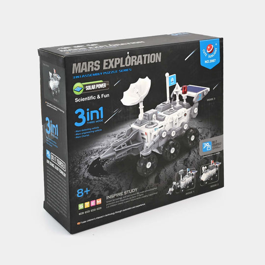 3 IN 1 Solar Mars Exploration For Kids