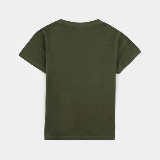 Boys Jumbo Pique T-Shirt H/S Surf