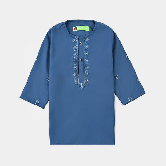 Newborn Kurta Shalwar Infant Boys Cotton Shalwar Suit (Floral