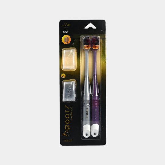 Twin Pack Pointed Filaments Toothbrush