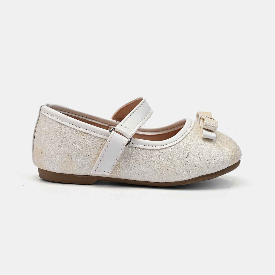 Girls Pumps 11-73-White