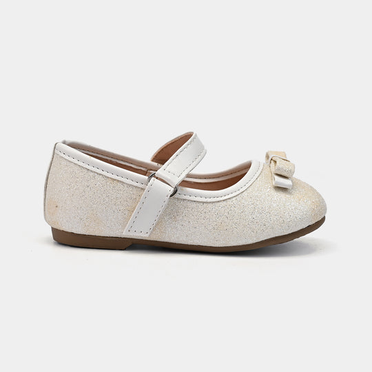 Girls Pumps 11-73-White