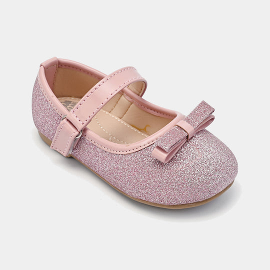 Girls Pumps 11-73-Tea.Pink