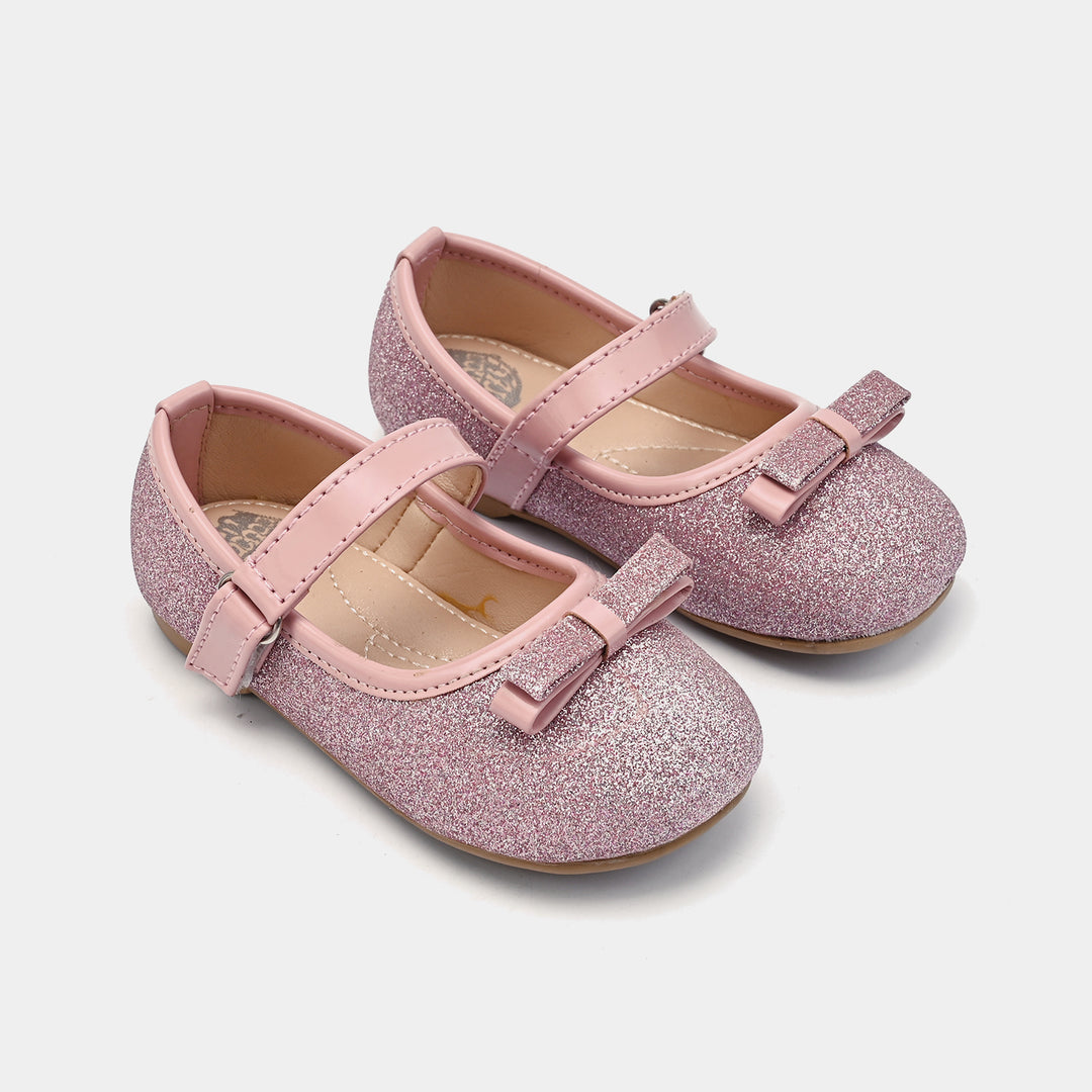 Girls Pumps 11-73-Tea.Pink
