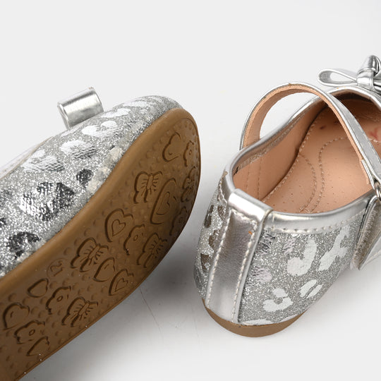 Girls Pumps 11-69 - SILVER