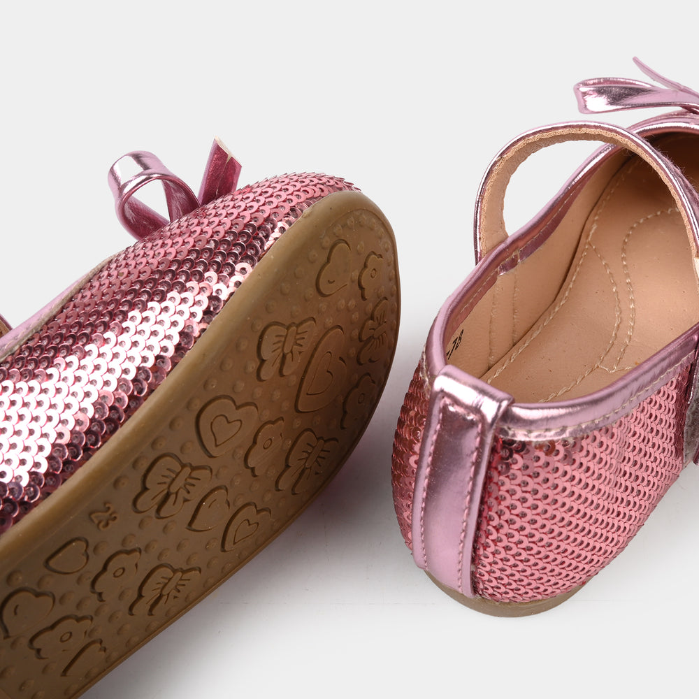 Girls Pumps 11-78 - Pink