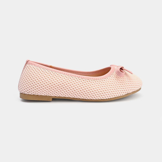 Girls Pumps 11-77-Pink