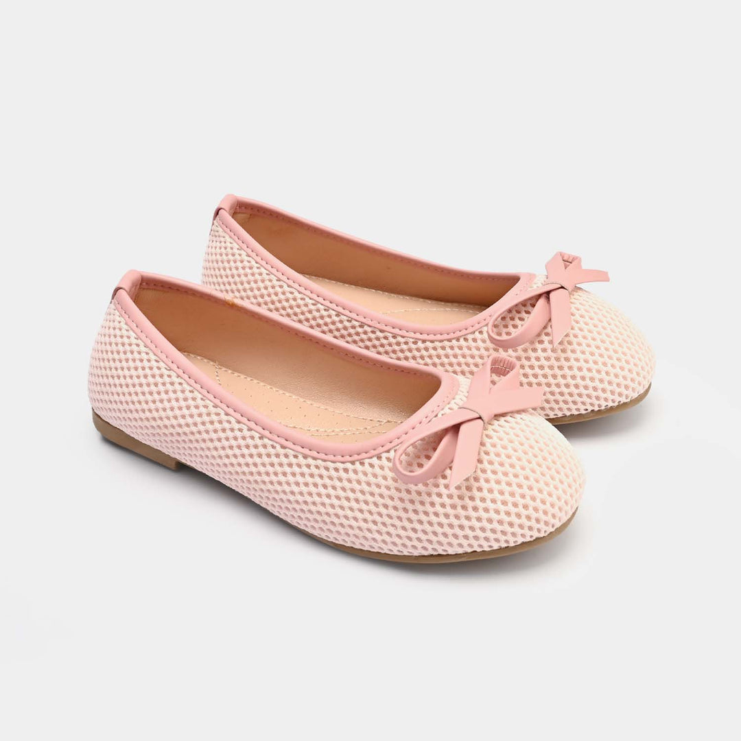 Girls Pumps 11-77-Pink