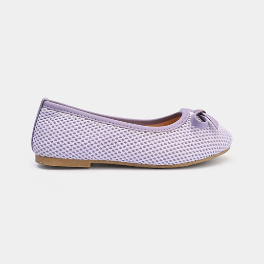 Girls Pumps 11-77-Purple