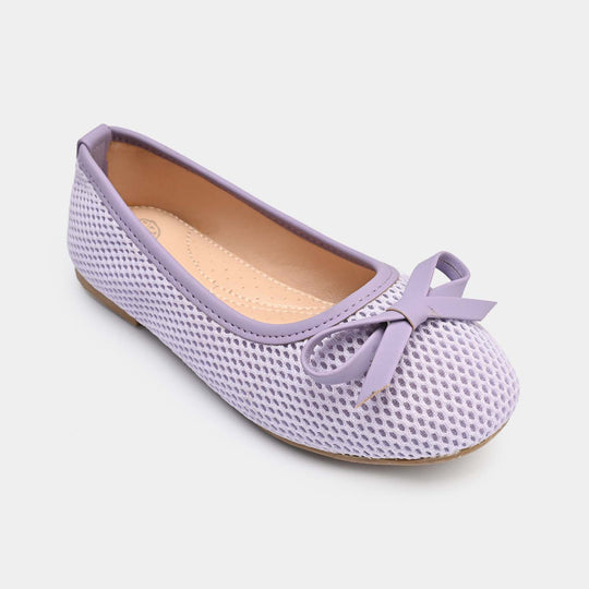 Girls Pumps 11-77-Purple