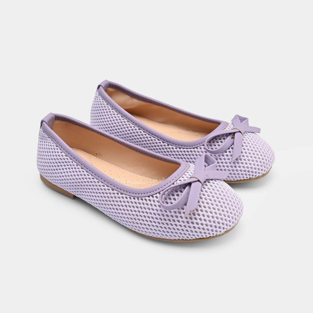 Girls Pumps 11-77-Purple