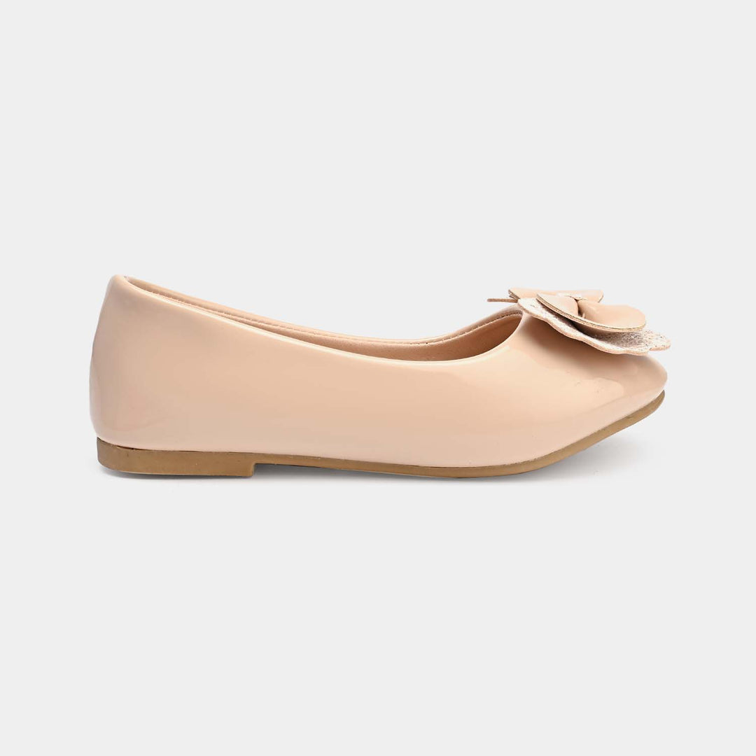 Girls Pumps 11-80-BEIGE