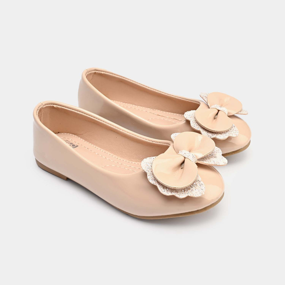 Girls Pumps 11-80-BEIGE