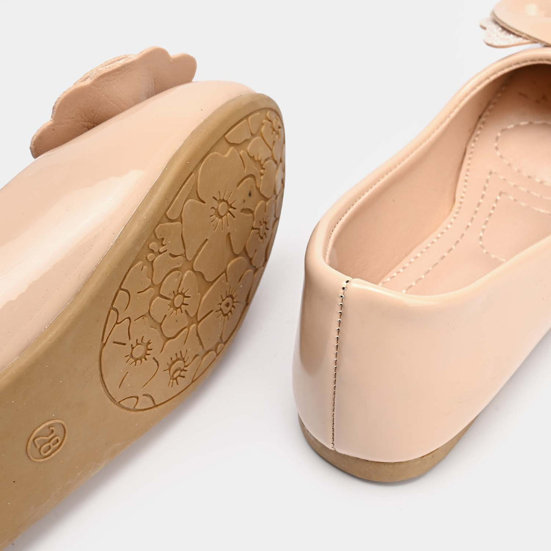 Girls Pumps 11-80-BEIGE